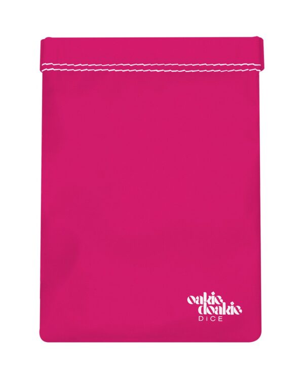 Oakie Doakie Dice Bag Large - Pink Oakie Doakie Dice