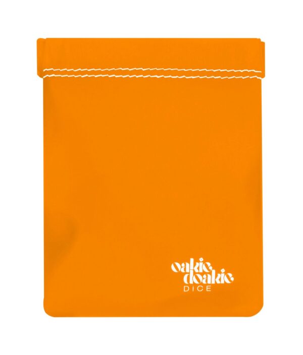 Oakie Doakie Dice Bag Small - Orange Oakie Doakie Dice