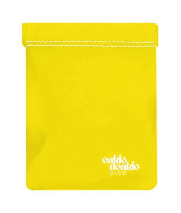 Oakie Doakie Dice Bag Small - Yellow Oakie Doakie Dice