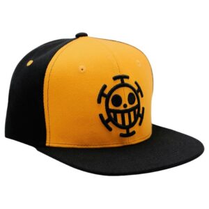 One Piece - Cappellino Snapback - Black & Yellow - Trafalgar