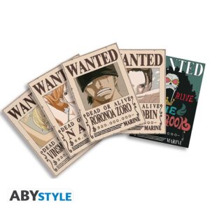 One Piece - Cartoline - Wanted Set 2 (14,8x10,5)