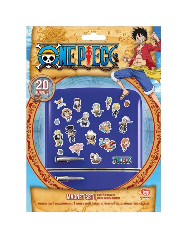 One Piece Fridge Magneti Chibi Pyramid International