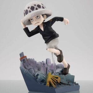 One Piece G.e.m. Series Pvc Statua Trafalgar Law Run! Run! Run! 13 Cm Megahouse