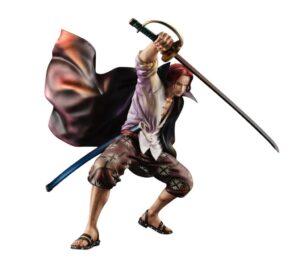 One Piece P.O.P. "Playback Memories” Statua Pvc Shanks il Rosso 21 Cm Megahouse