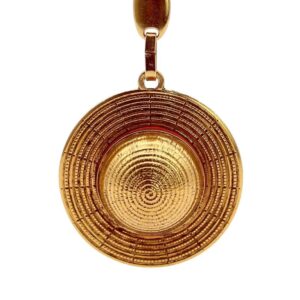 One Piece Portachiavi 3D Cappello di Paglia di Luffy 4,3 x 4,3 cm AbyStyle