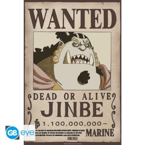 ONE PIECE - Poster Chibi 52x38 - Wanted Jinbe Wano