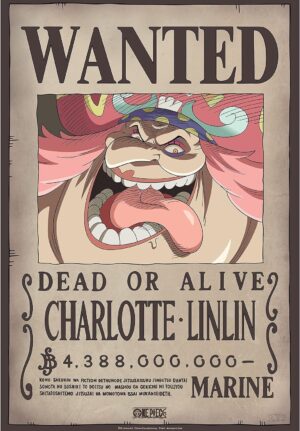 One Piece - Poster Ricercata "Wanted Big Mom" 52 x 35 cm AbyStyle