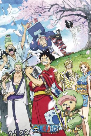 One Piece - Poster "Wano" 91.5 x 61 cm AbyStyle