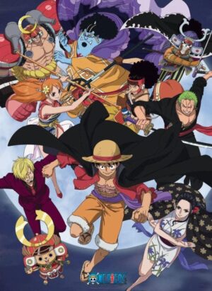 One Piece - Poster "Wano Raid" 52 x 38 cm AbyStyle