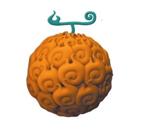 One Piece Salvadanaio Devil Fruit Mera Mera No Mi Plastoy