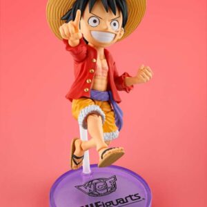 One Piece World Collactable Figures x S.H. Figuarts Monkey D. Luffy 8 cm Bandai