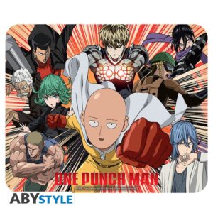 One Punch Man - Flexible Tappetino Per Mouse - Heroes