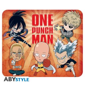 One Punch Man - Flexible Tappetino Per Mouse - Saitama & Co