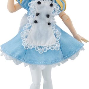 Original Character Figma Action Figura Female Body (alice) Con Dress E Grembiule Outfit 13 Cm Max Factory