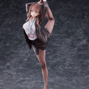 Original Character Pvc Statua 1/4 Ol-chan Who Doesn't Want To Go To Work White Ver. Deluxe Edition 26 Cm Magi Arts