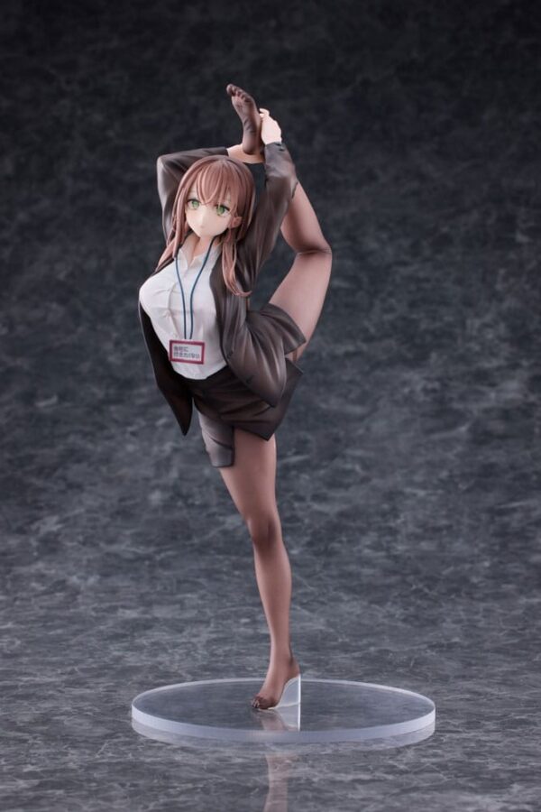 Original Character Pvc Statua 1/4 Ol-chan Who Doesn't Want To Go To Work White Ver. Deluxe Edition 26 Cm Magi Arts