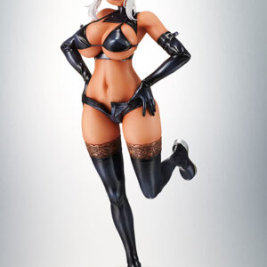 Original Character Pvc Statua 1/6 Dai Kasshoku Jidai De-chan 26 Cm Ami Ami