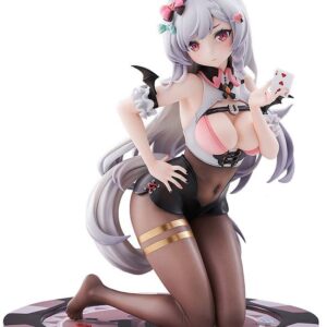 Original Character Pvc Statua 1/7 Ashige-chan: Lucky Dealer Ver. 19 Cm Solarain