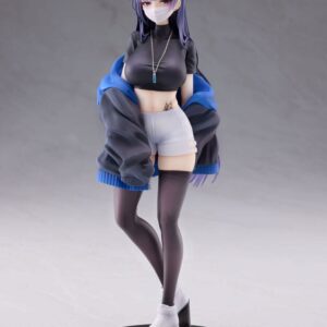 Original Character Pvc Statua 1/7 Mask Girl Yuna 24 Cm Maxcute