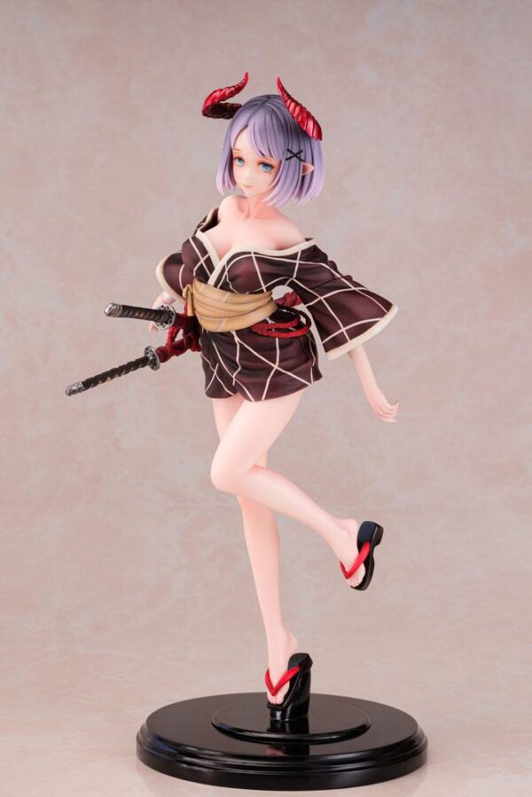 Original Character Statua 1/5 Tsunokko Iilustration By Shal.e 32 Cm Daiki Kougyo