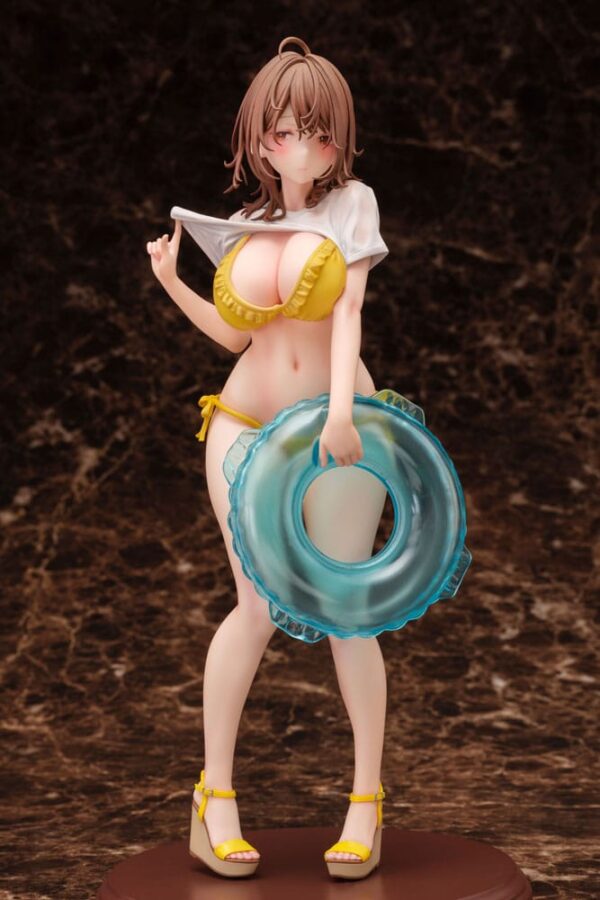 Original Illustration By Vispo Statua 1/6 Deatte Toku Suru Onnanoko Tokujo-chan Hinako Ootori Illustration Nekomugi 28 Cm Daiki