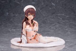 Original Illustration By Vispo Statua 1/6 Nurse No! Natsuho-san Onetsu Hakarimashoone 14 Cm Daiki Kougyo