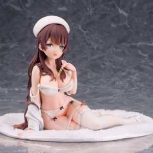 Original Illustration By Vispo Statua 1/6 Nurse No! Natsuho-san Onetsu Hakarimashoone 14 Cm Daiki Kougyo