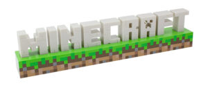 PALADONE LAMPADA LOGO MINECRAFT GADGET