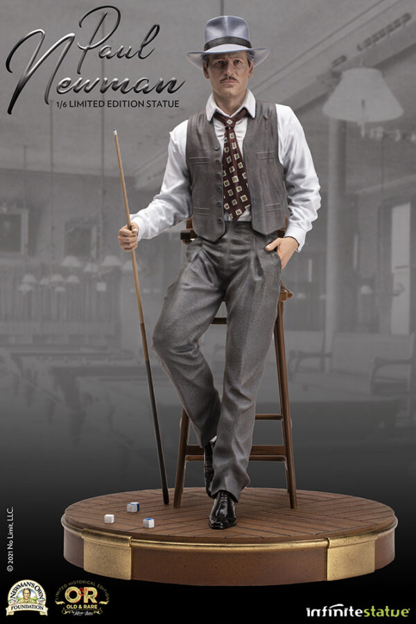 Paul Newman Old&rare 1/6 Resin Statua Statua Infinite Statue