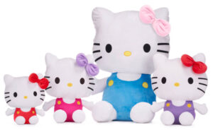 PELUCHE HELLO KITTY ASSORTIMENTO 81CM ANIME MANGA - PELUCHE