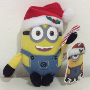 PELUCHE MINIONS NATALE 18CM PELUCHES