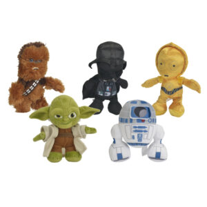 PELUCHE STAR WARS ASSORT. 17CM PELUCHES