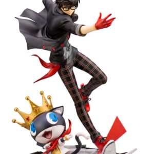 Persona 5 Dancing Star Night Artfxj Statua 1/8 Hero & Morgana 25 Cm Kotobukiya