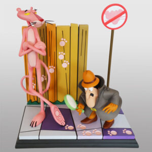 Pink Panther E The Inspector Statua Statua Hollywood Collectibles