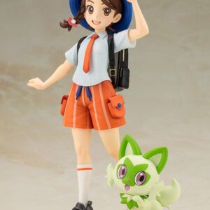 Pokémon Artfxj Statua 1/8 Juliana Con Sprigatito 20 Cm Kotobukiya