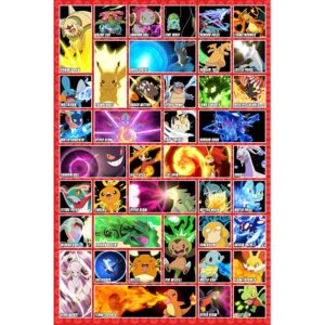 Pokemon - Moves - Poster (91.5x61)