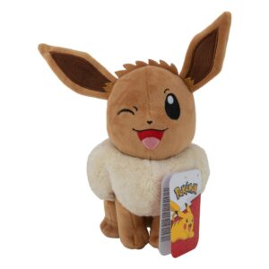Pokémon Peluche Figura Eevee Winking 20 Cm Jazwares
