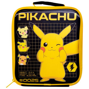 Pokemon Pikachu Lenticular Thermal Lunchbag Bambino Licensing