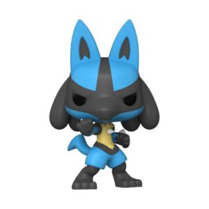 Pokemon Pop! Games Figure in Vinile Lucario (Emea) 9 Cm Funko