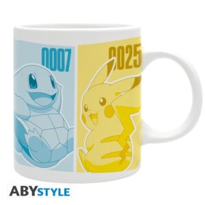 Pokemon - Tazza - 320 Ml - Pikachu & Kanto Starters - Subli