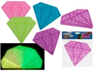 POP TOY FIDGET DIAMANTI FLUORESCENTI GADGET