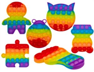 POP TOY FIDGET SERIE ARCOBALENO ASSORT. GADGET