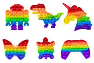 POP TOY FIDGET SERIE ARCOBALENO II GADGET