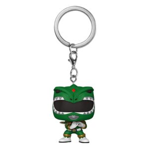 Power Rangers 30th Pop! Vinile Portachiavis 4 Cm Green Ranger  Funko