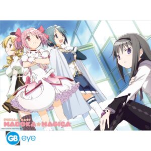 PUELLA MAGI MADOKA MAGICA - Poster Chibi 52x38 - Madoka & Group