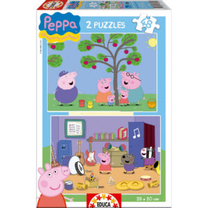 Puzzles Peppa Pig 2x48 Educa Borras