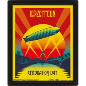 PYRAMID INTERNATIONAL POSTER 3D LENTICULAR LED ZEPPELIN 3D POSTER