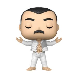 Queen Pop! Rocks Vinile Figura Freddie Mercury (i Was Born To Love You) 9 Cm Funko
