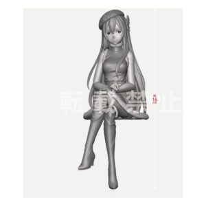 Re:zero Noodle Stopper Pvc Statua Echidna Snow Princess 16 Cm Furyu
