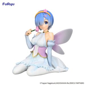 Re:zero Starting Life In Another World Noodle Stopper Pvc Statua Rem Flower Fairy 9 Cm Furyu
